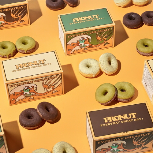 [프로넛] 프로틴 도넛 1box(45g 6개입)