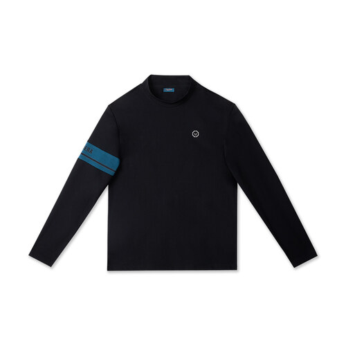 [미스페라] 남성 슬림핏 소매포인트 티셔츠 남자골프웨어(2 colors)